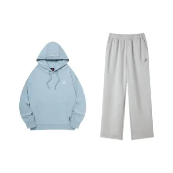 PEAK Sweatshirt Set Unisex Ceramic Blue