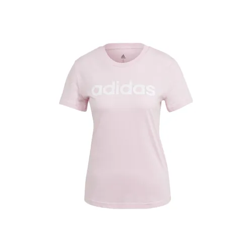 Adidas Essentials T Shirts Women's Pink