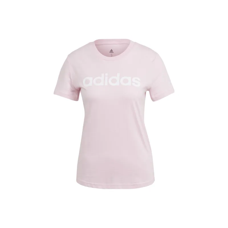 Adidas Essentials T Shirts Women's Pink-0