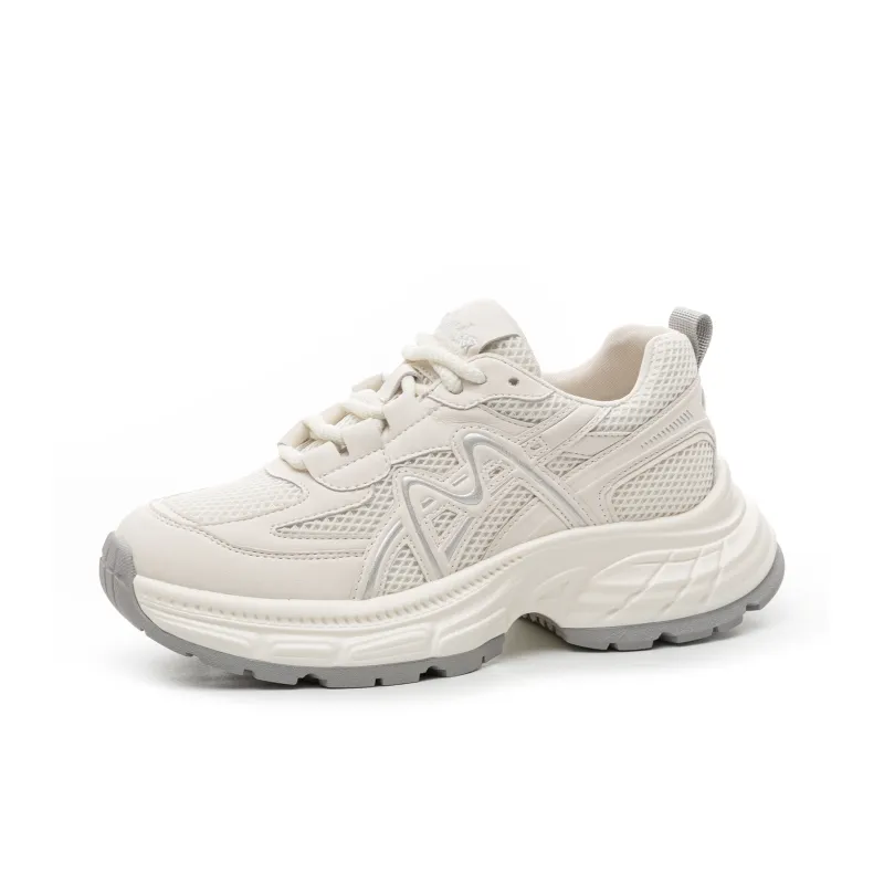 Help Breathable Moisture Wicking Low Top Chunky Sneakers Women's-1
