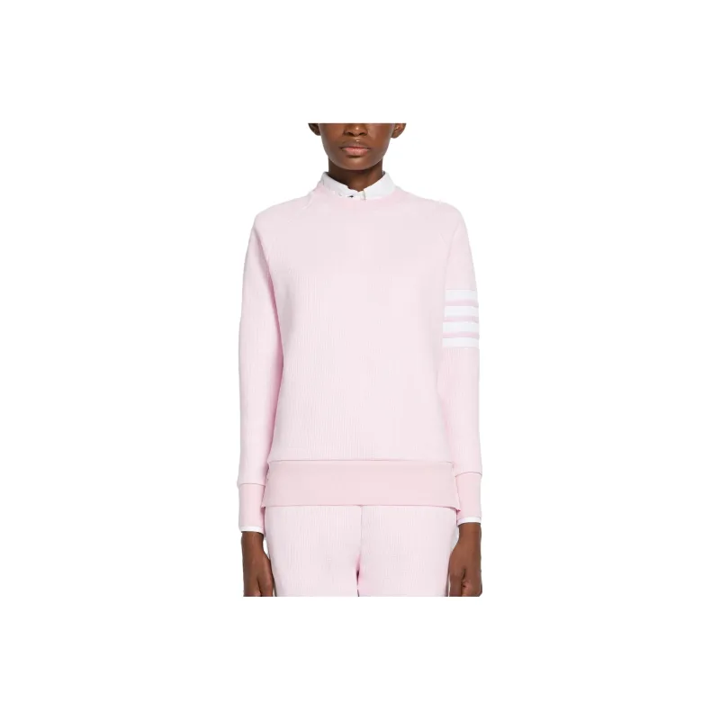 THOM BROWNE 4 Bar Striped Crewneck Sweatshirt-0