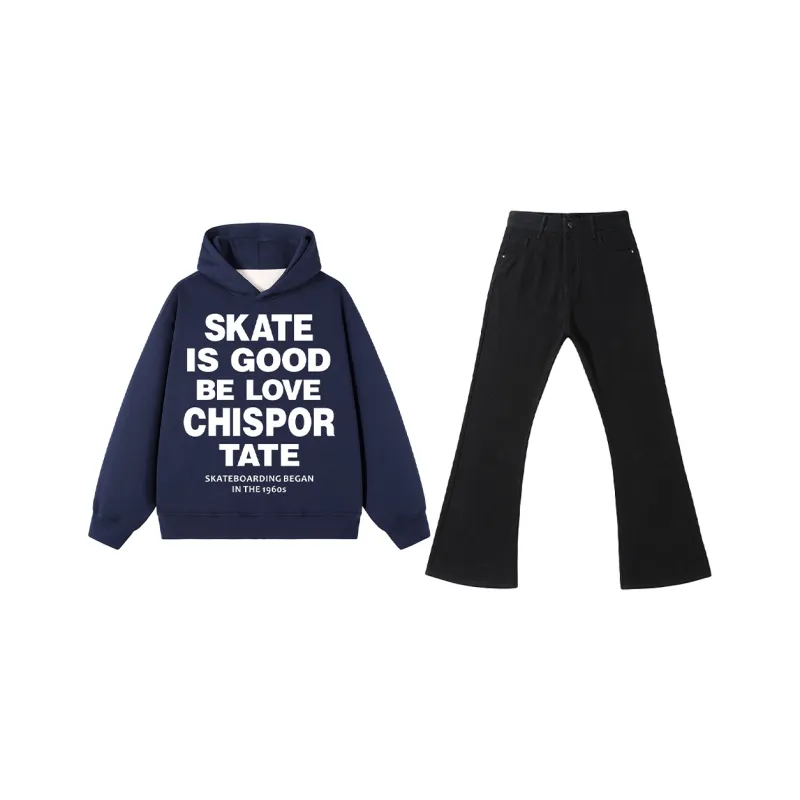 Chisportate Sweatshirt Set Unisex-2