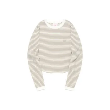 Lee T Shirts Women's Beige
