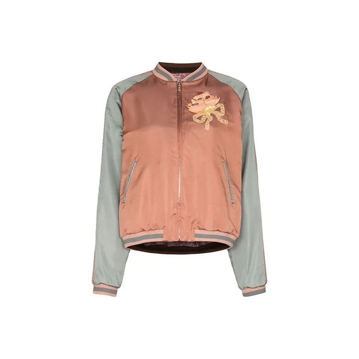 GUCCI Sequin Cat Face Bomber Jacket-0