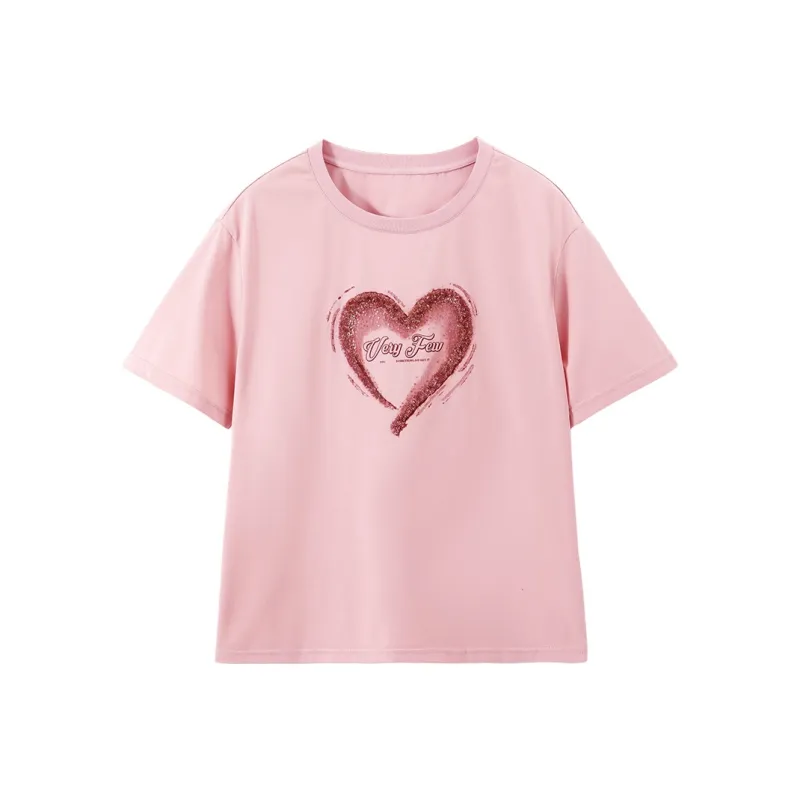 XIANGYING T Shirts Women's Pink-0