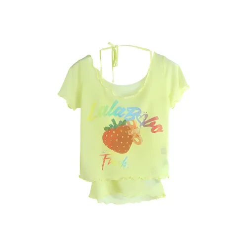 LALABOBO T-Shirts Women's Green