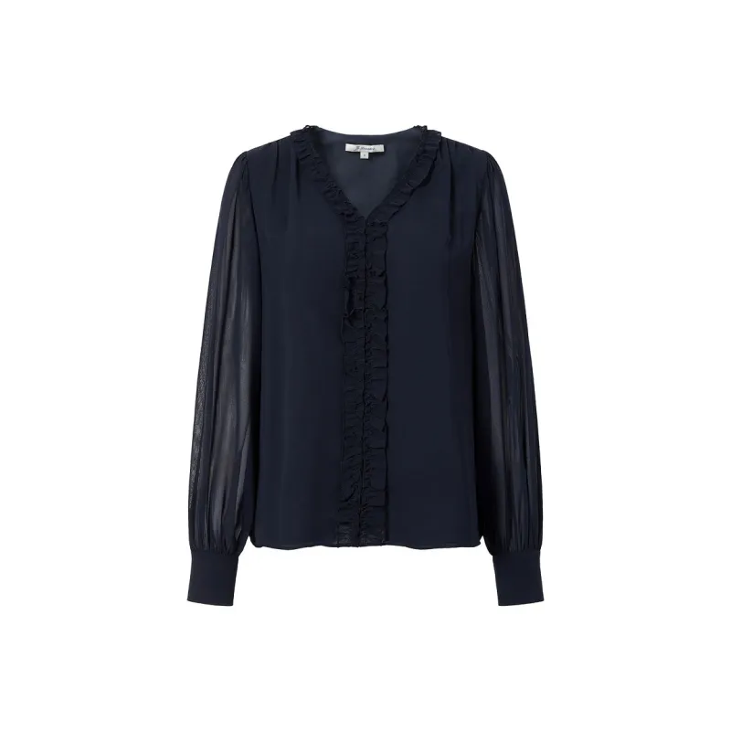 JZ Juzui Chiffon Shirts Women's-0