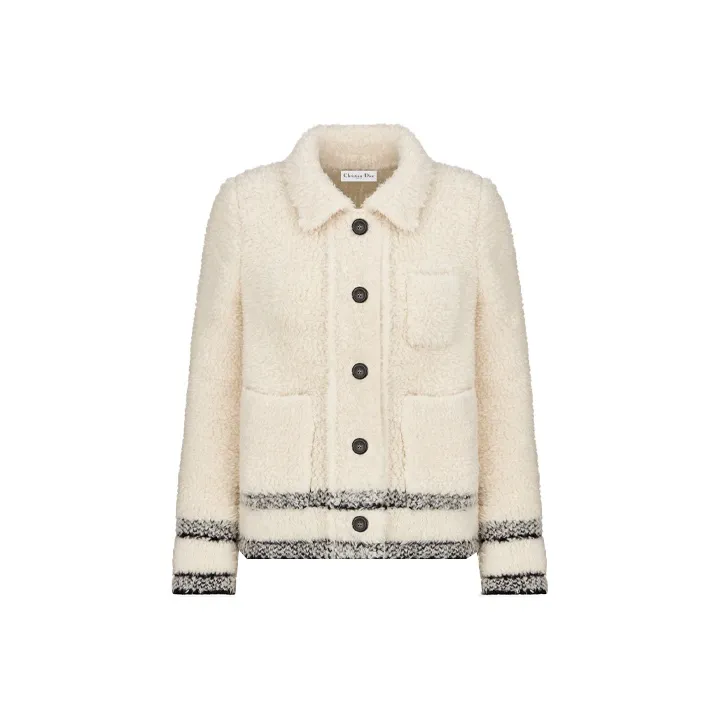 DIOR SS22 Jackets Coats Women's Beige-0