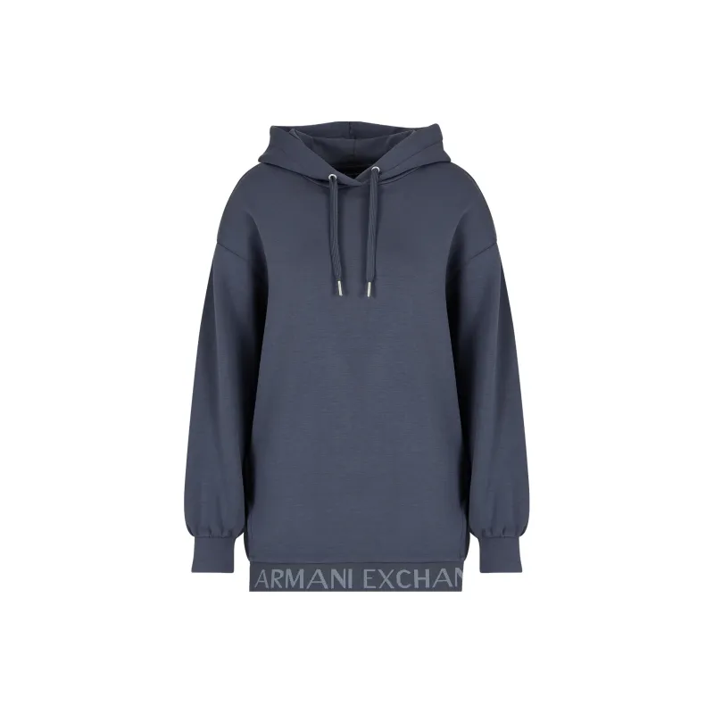 ARMANI EXCHANGE Sweatshirts Women's Gray Blue-0