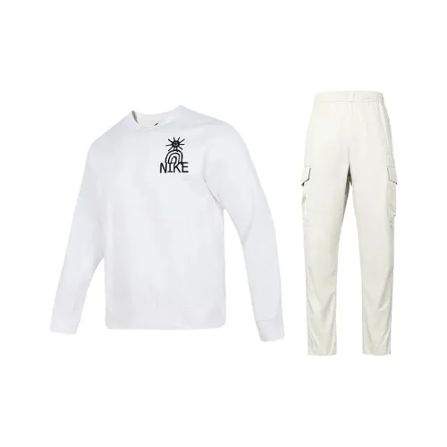 Nike Sweatshirt Set Men's White