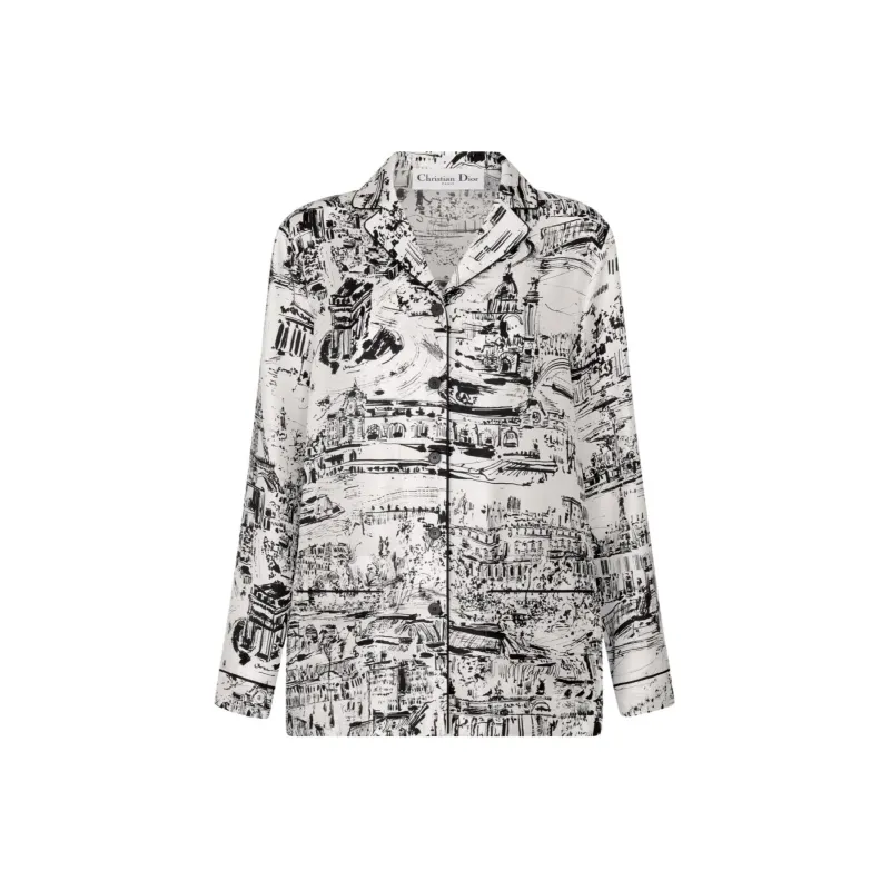 DIOR Shirts Women's Gray-0