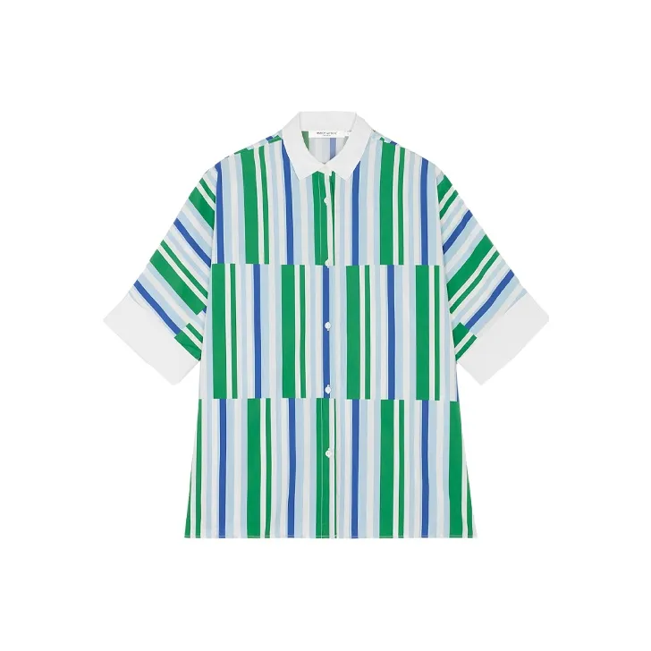 Maison Kitsune Striped Shirt-0