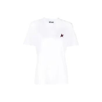 Golden Goose Logo Printed Crewneck T Shirt