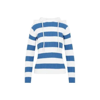 Moncler Striped Hooded Sweater