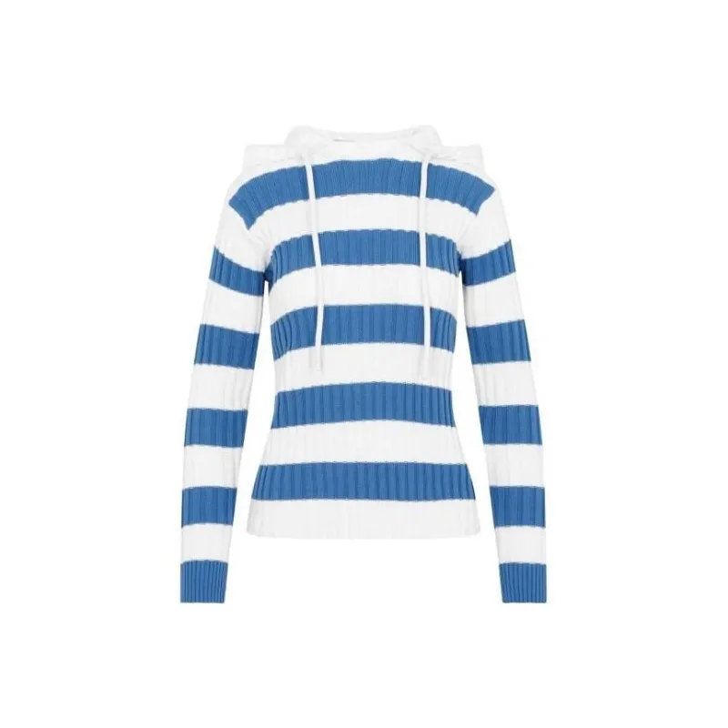 Moncler Striped Hooded Sweater-0