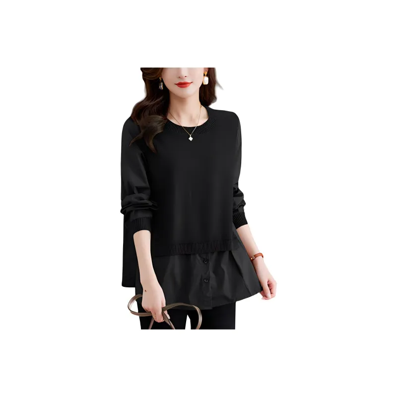Korean style Knitwear Women's-4
