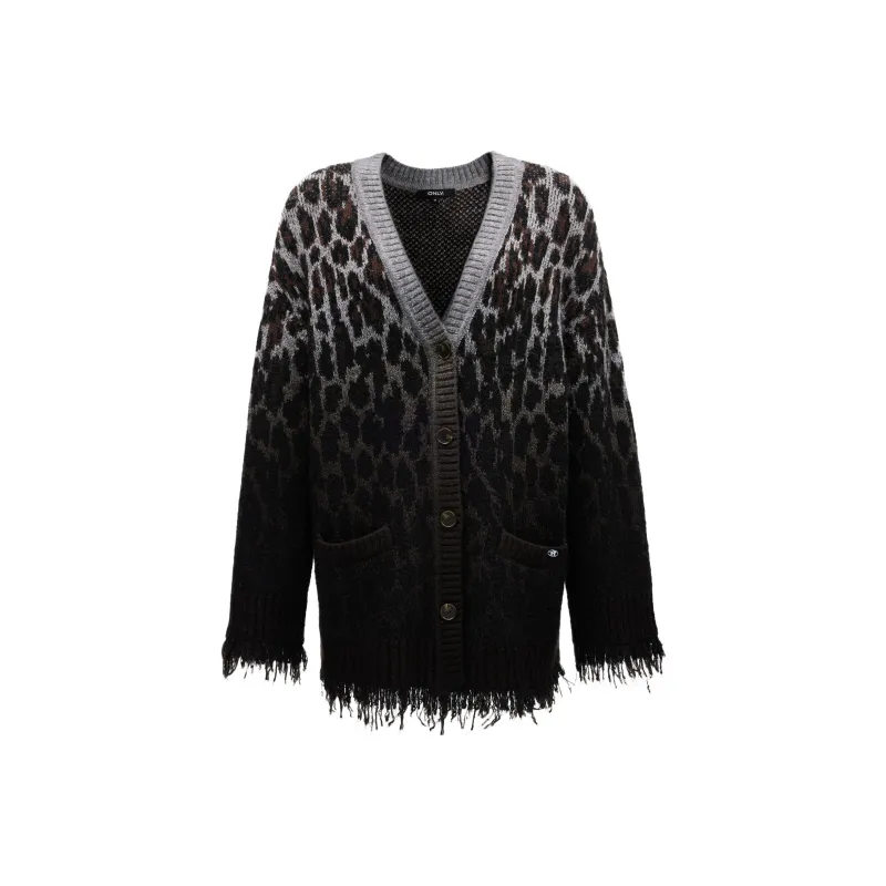 ONLY Long Sleeved Top Cardigan Knitwear Women's-0