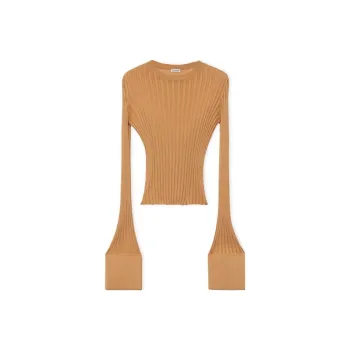 LOEWE Long Sleeve Top 'Beige'