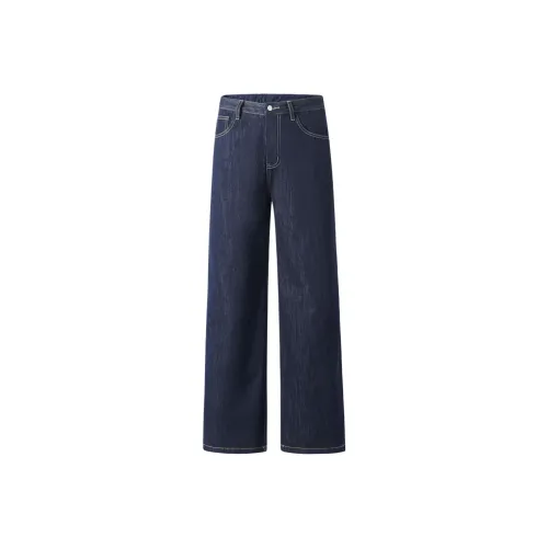 PENTAGONAL HEART Jeans Men's Dark Blue