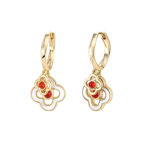 BLINK DAY Enamel Earrings Women's