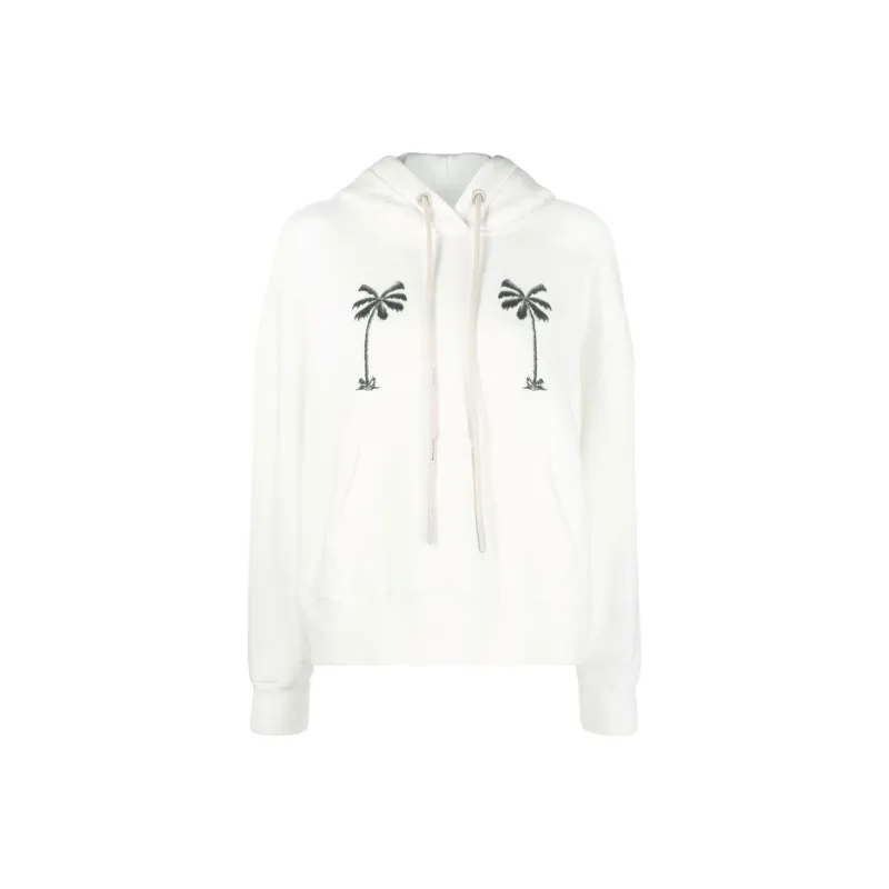PALM ANGELS Graphic print Cotton Hoodie-0
