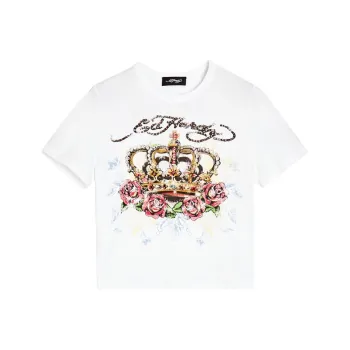 Ed Hardy T Shirts Women's White
