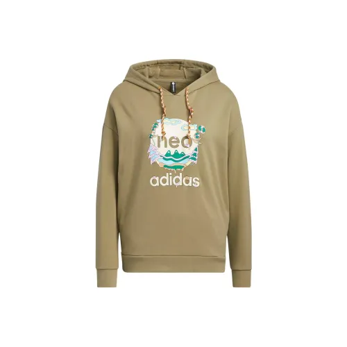 Adidas Neo Sweatshirts Women's Olive Green