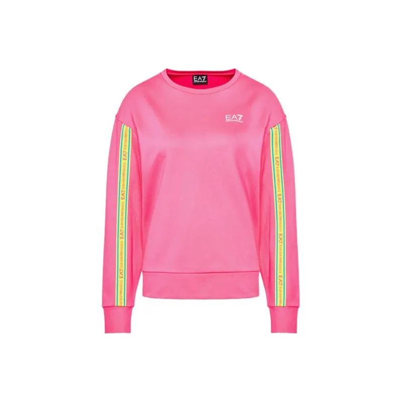 EMPORIO ARMANI EA7 FW22 Sweatshirt Women's Pink-0