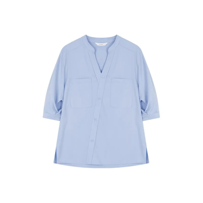 IHIMI SS24 Shirt Women's Sky Blue-2