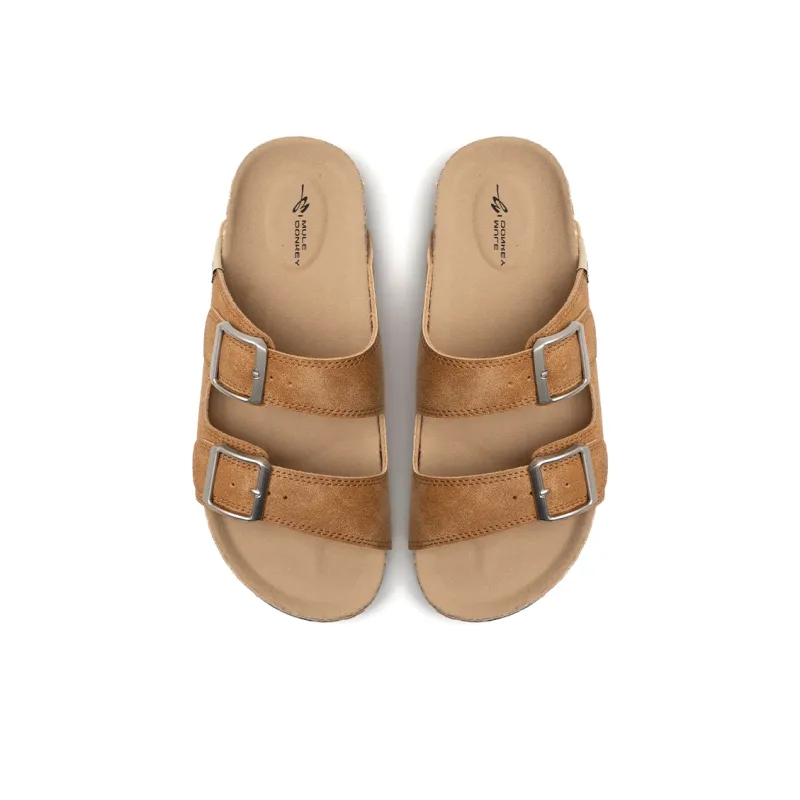 Mule Donkey Slip Resistant Slide Slippers Women's Desert Brown-4