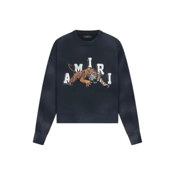 AMIRI Vintage Tiger Crewneck 'Black'