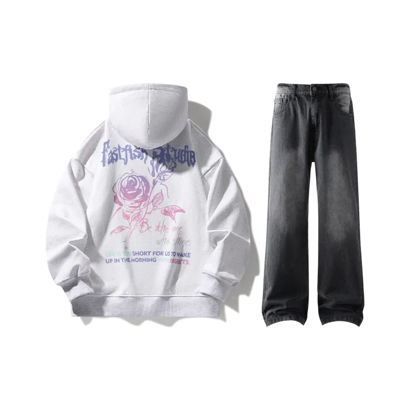 FASTFISH Sweatshirt Sets Unisex-29