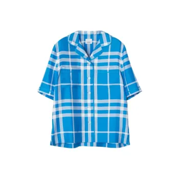 Burberry Shirts Women's Vivid Blue