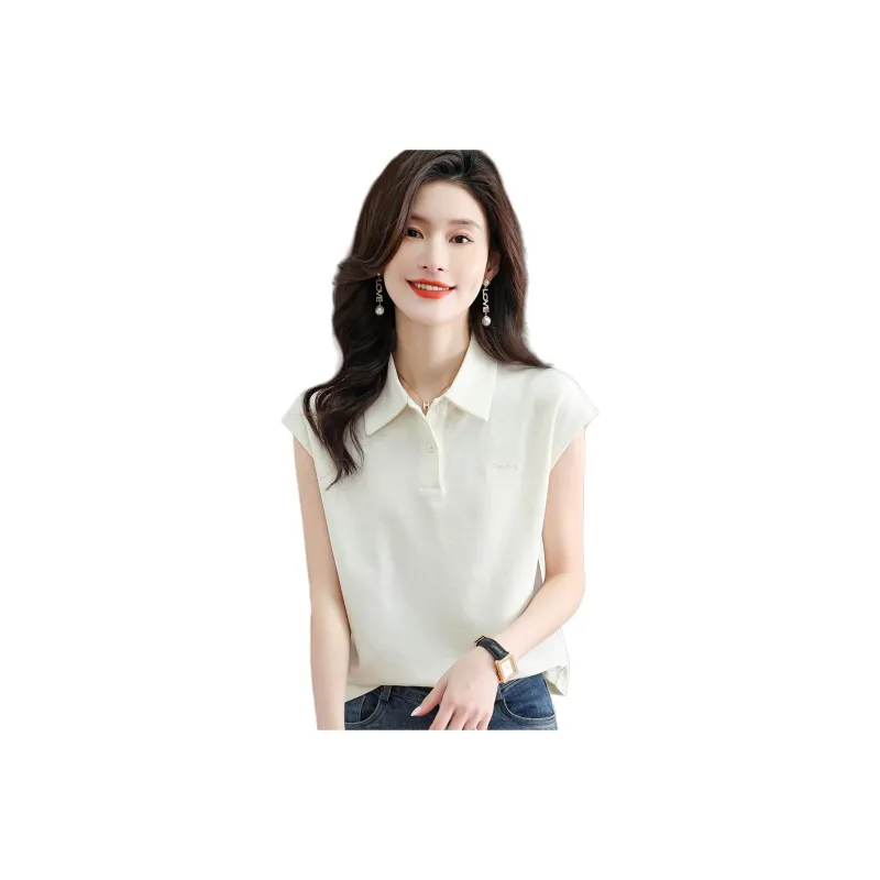 JEANSWEST T Shirt Summer Women's Light Apricot-1