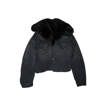 R13 SS24 Jackets Coats Women's Thrombus Black