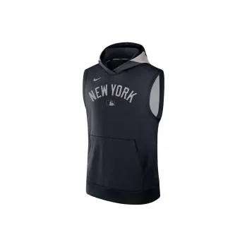Nike New York Yankees Authentic Collection Men's Nike Dri FIT Mlb Sleeveless Pullover Hoodie