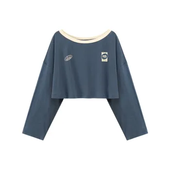 CHUU T Shirts Women's Navy Blue