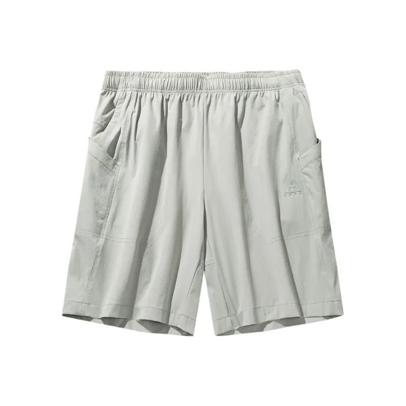 Anta Outdoor Collection Casual Shorts Men's Pearlescent Gray-0