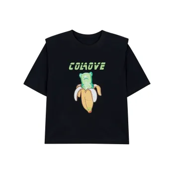 XIARIHUIZAIWANCANHOU T Shirt Women's Black