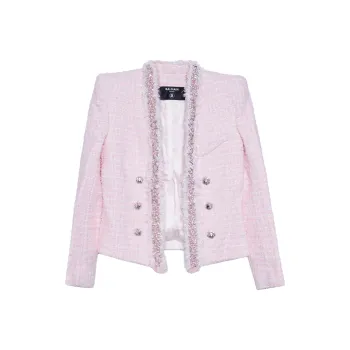BALMAIN Jackets Coats Women's Pink