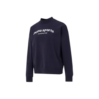 PUMA Sweatshirts Women's Navy Blue