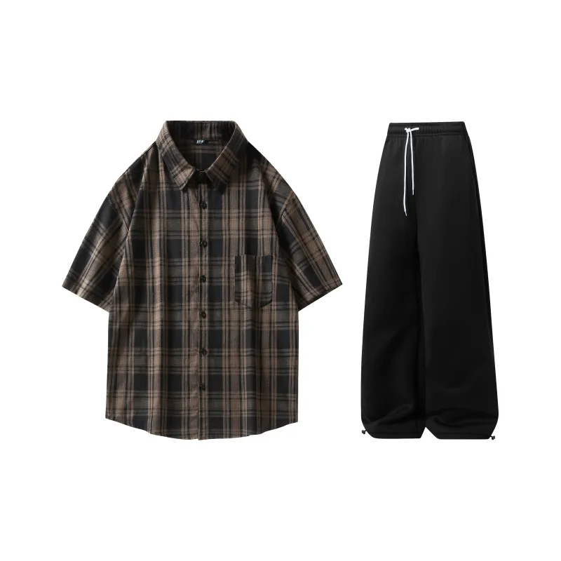 A.X.S.K Shirt Matching Set Unisex-6