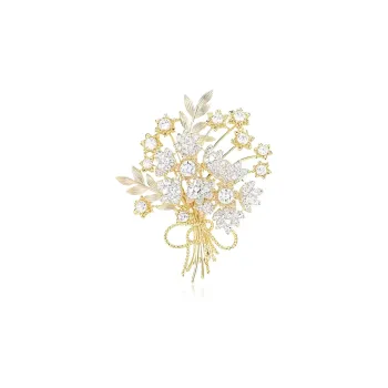 Inkopper Alloy Brooches Women's