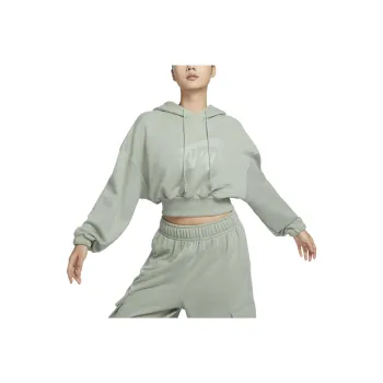Nike Sportswear Women's Oversized Cropped French Terry Pullover Hoodie