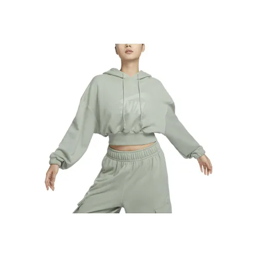 Nike Sportswear Women's Oversized Cropped French Terry Pullover Hoodie