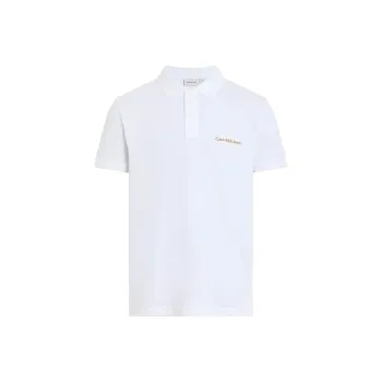 CALVIN KLEIN Polo Shirt Men's White