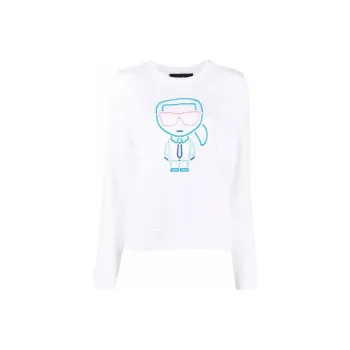 KARL LAGERFELD / Karl Lagerfeld Jeans Sweatshirts Women's White