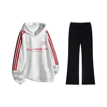 SIMPLE RIMLESS/SRME Sweatshirt Set Unisex