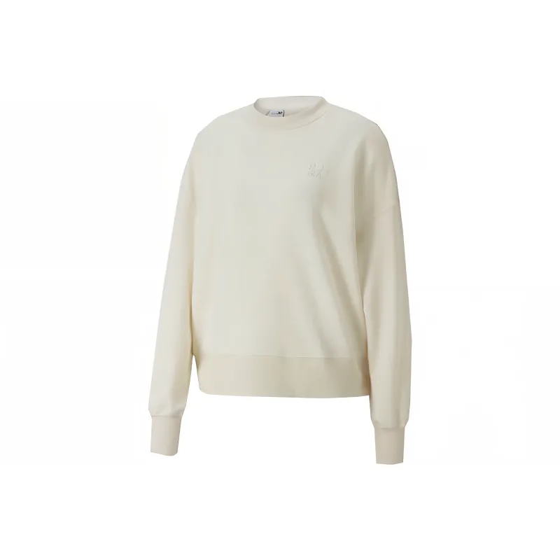 PUMA Sweatshirts Women's Ecru-0