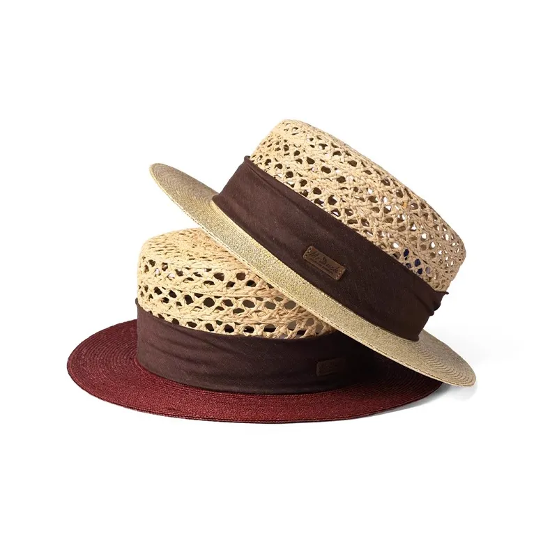 Mr Duck Wheat Straw Bucket Hats Unisex-1